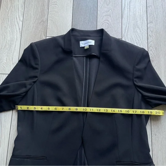 Calvin Klein Classic Black Blazer - Picture 7 of 8